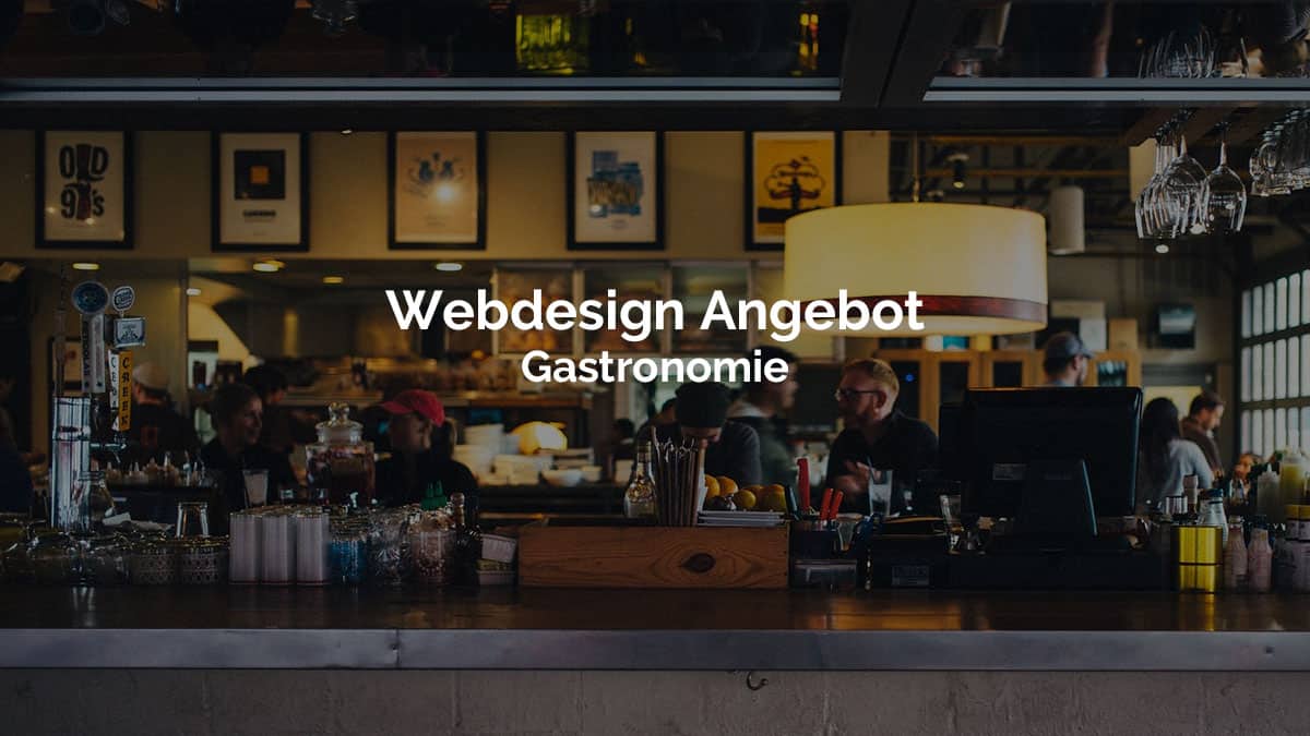 Webdesign Angebot Gastronomie April 2020 Designstudio 10